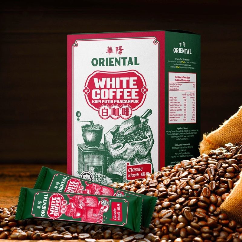 

[ORIGINAL FROM ORIENTAL KOPI MALAYSIA] Classic White Coffee FAST PO Bisa Cetak Struk