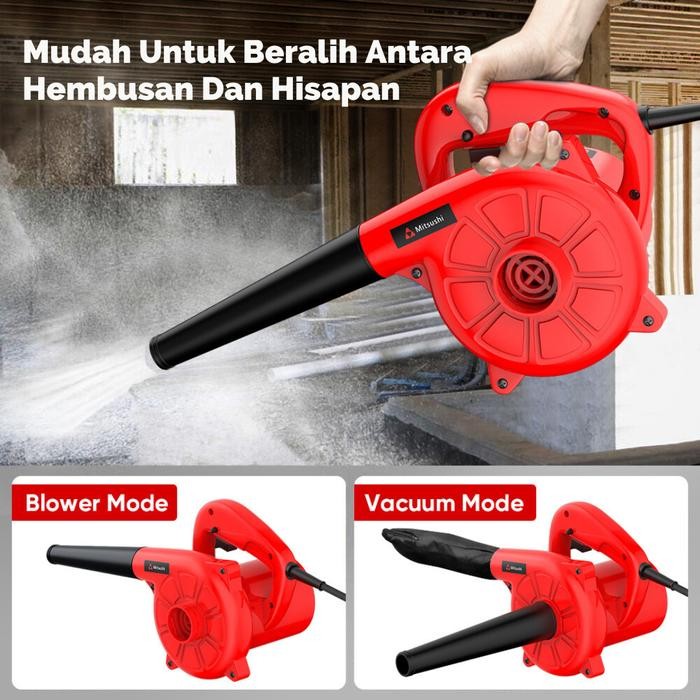 Mitsushi Mesin Blower Tangan Hand Blower Peniup Debu Pengering Blower Impact Angin Besar Blower Ac