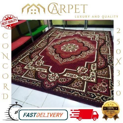 Karpet Concord 300X400Cm Ambal Turki Permadani Super Jumbo Grab/Gosend