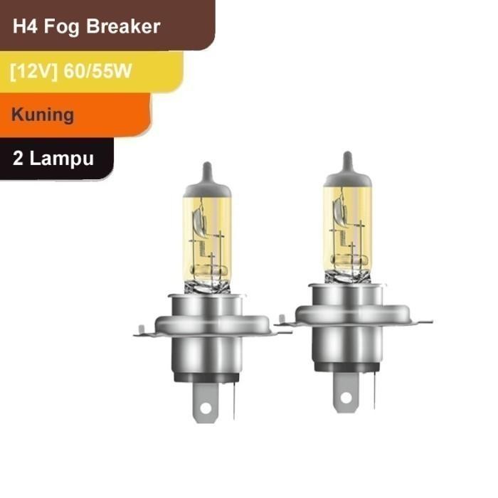 LAMPU MOBIL OSRAM FOG BREAKER ERTIGA H4 FBR HALOGEN KUNING GOLD