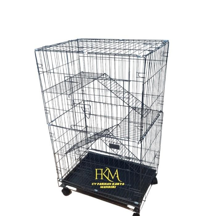 [] KANDANG KUCING TINGKAT 3