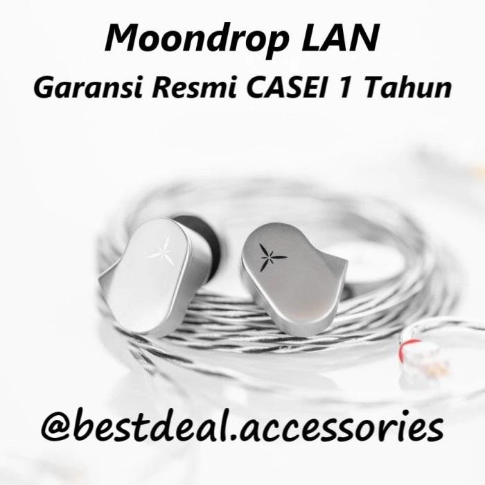 Moondrop LAN Earphone IEM Interchangeable Cable (New Chu Quarks Aria)