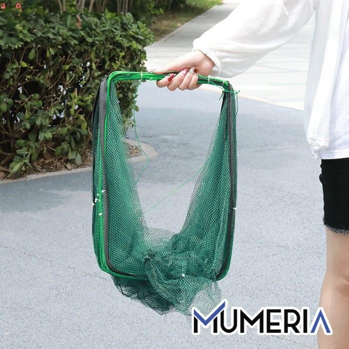 Bubu Perangkap Ikan 12 Lubang Jebakan Jaring Jala Udang Lipat Sungai