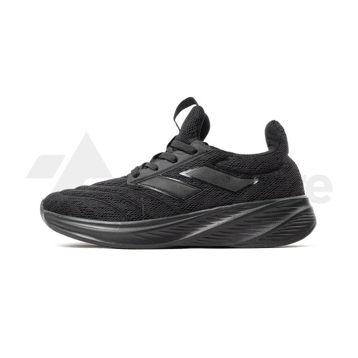 Sepatu Sneakers Mills Raptor CL Casual Shoes Black Running Pria