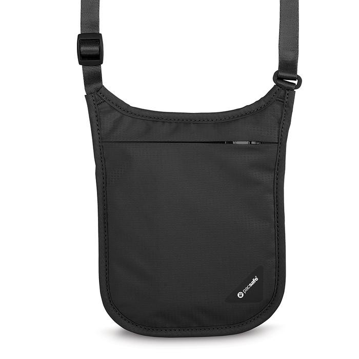 PACSAFE Coversafe V75 neck pouch , BLACK