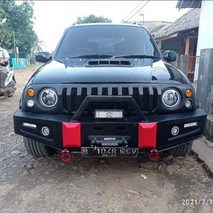 GRILL ESCUDO GEN 2 MODEL HUMMER LAMPU BULAT SET DAYMAKER SEIN CARIBIAN