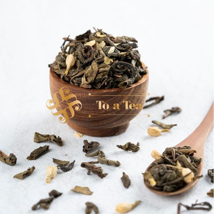 

Teh Hijau Melati Premium 100g dengan Bunga Melati untuk Aroma Terapi - Daun