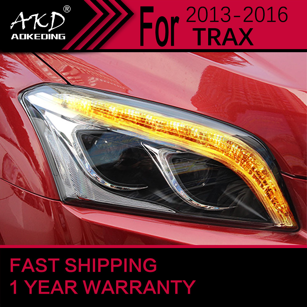 Car Lights for Chevrolet TRAX LED Headlight 2013-2016 TRAX Head Lamp
