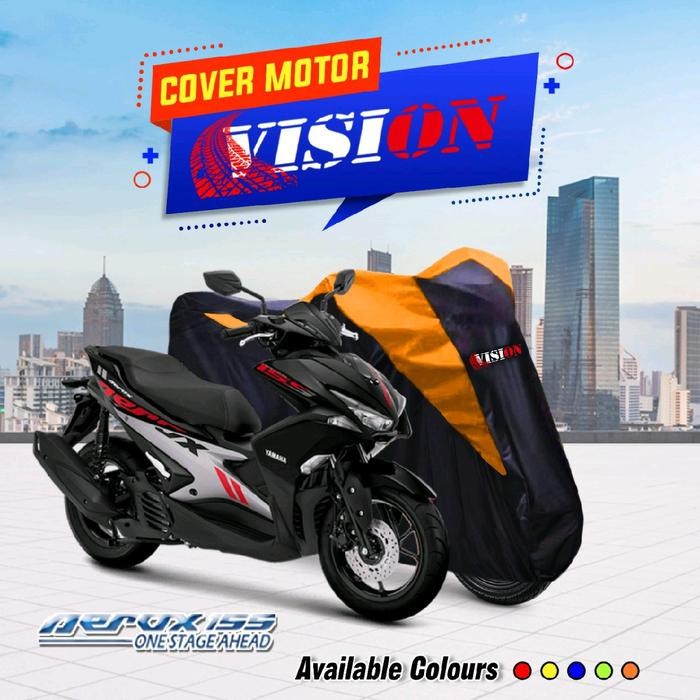 Sarung Motor Aerox 155 Cover Motor Aerox 155 Selimut Motor Aerox 155 Penutup Motor Aerox 155