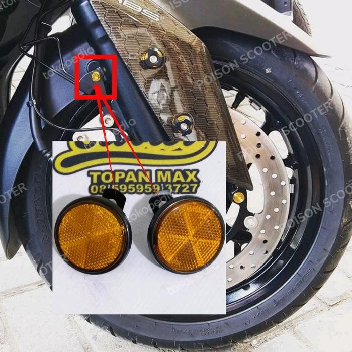 Mata Kucing Shock Depan Model Eropa Yamaha Xmax