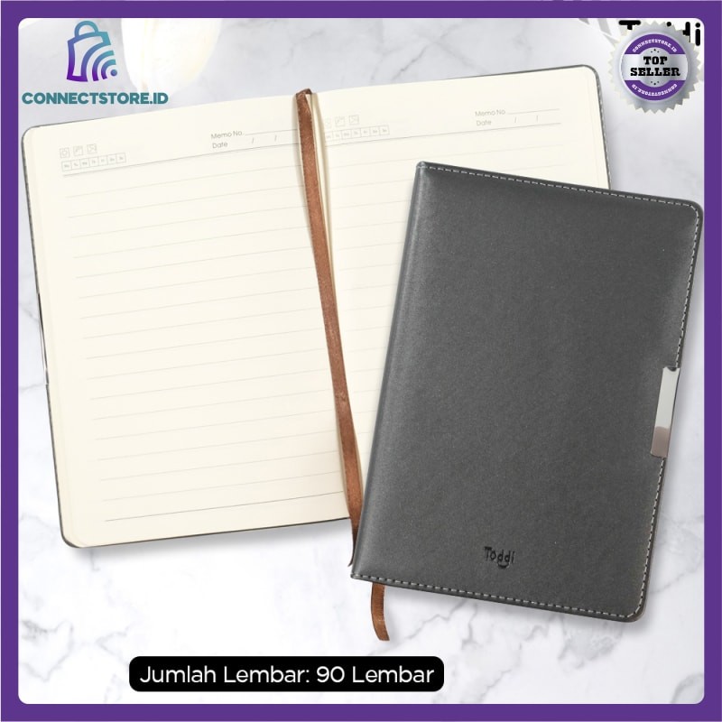 

Buku Jurnal Hardcover Notebook Diary 72GSM 180 Halaman Grid-Gray