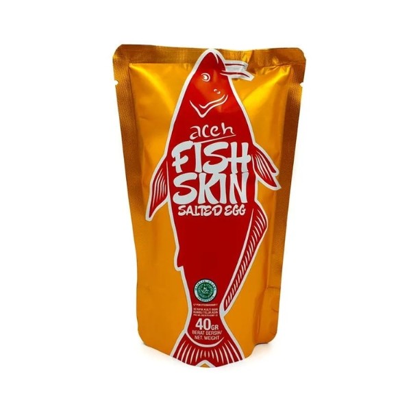 

NEW ACEH FISH SKIN SALTED EGG ORI 40 GR