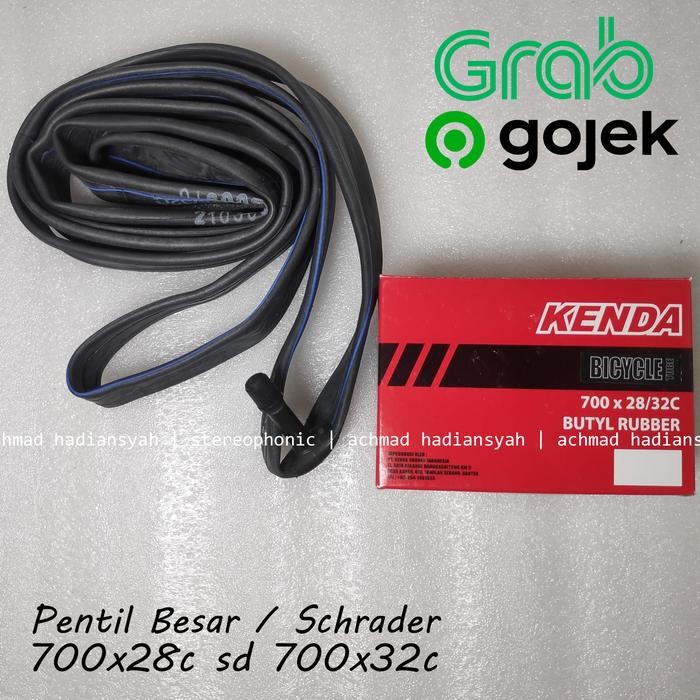 Ban 700 Ban dalam KENDA Schrader Valve 700x28c Ban dalam KENDA 700x32c