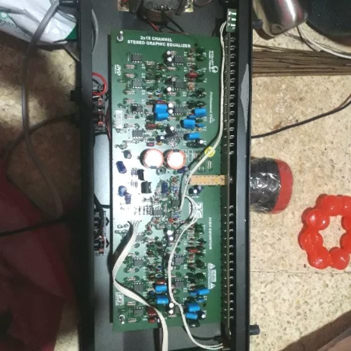 equalizer 2x15 channel sound system speaker