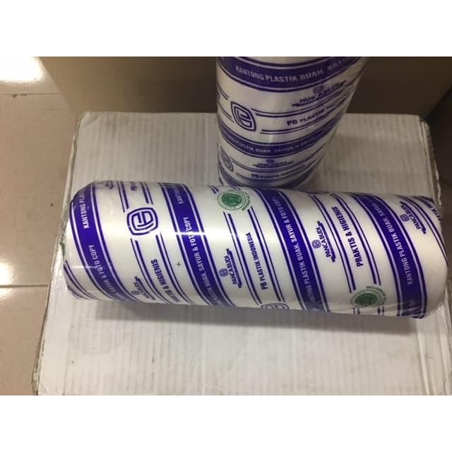Plastik Buah Roll/ Plastik HD Roll/Sobek 25 cm x 40 cm (Roll)