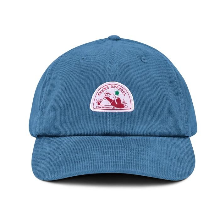 Skymo Apparel Baseball Caps Corduroy Beauty Blue