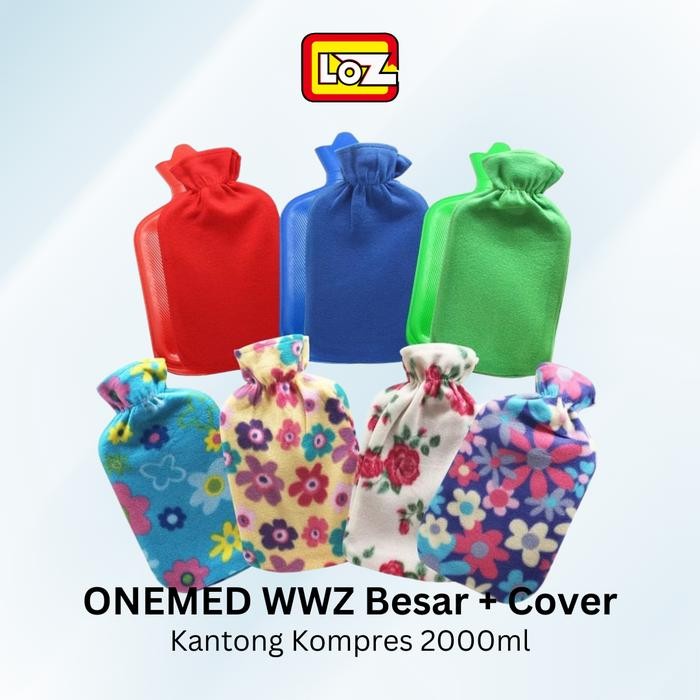 ONEMED Kantong Kompres Air Panas WWZ Besar + COVER Perlengkapan P3K