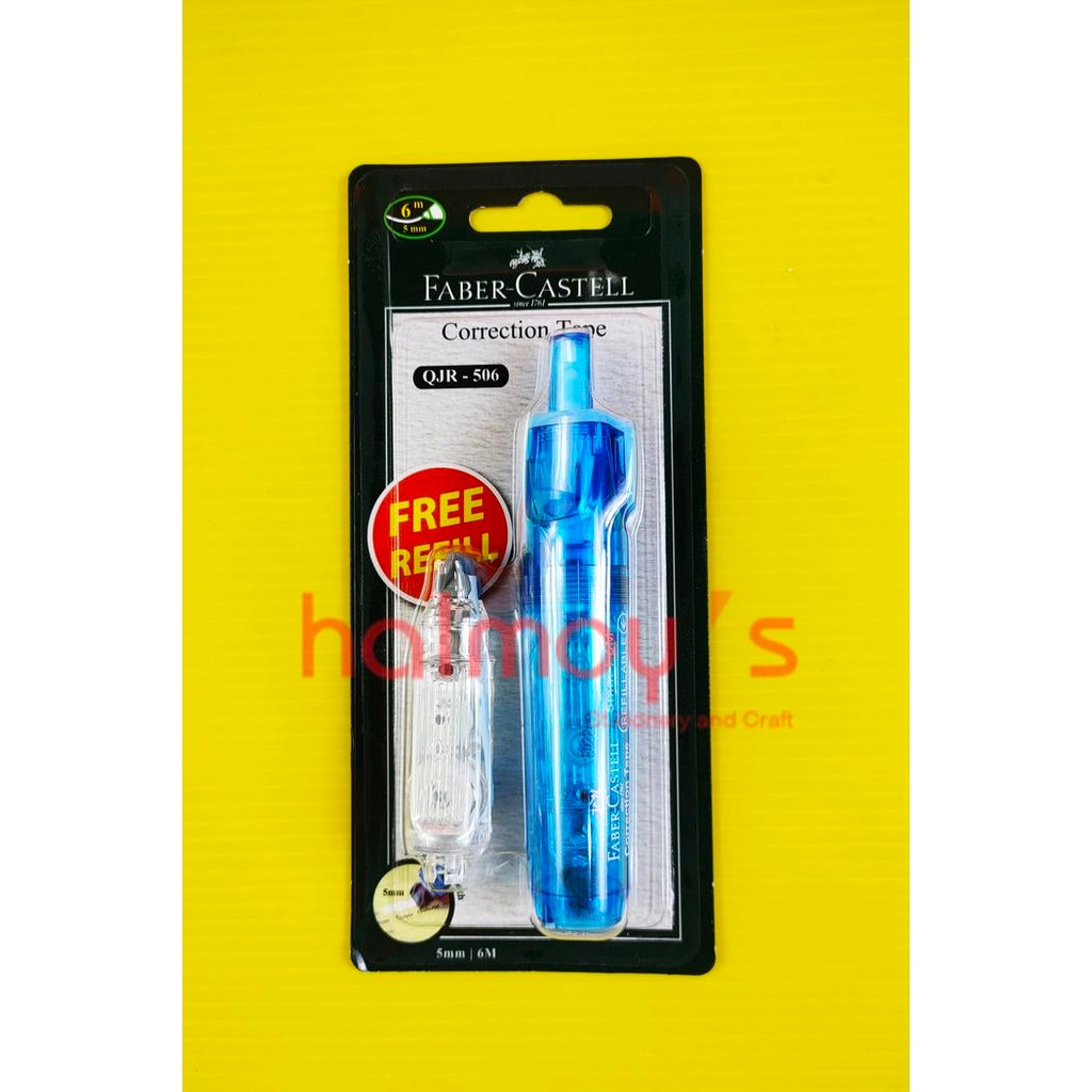 

CORRECTION TAPE / TIP EX KERTAS FABER CASTELL QJR - 506