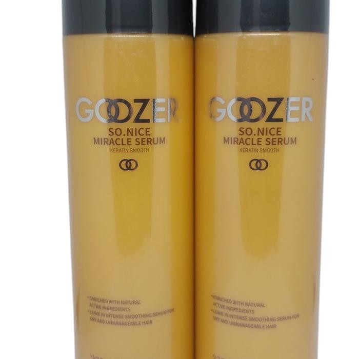 Goozer So.N Miracle Serum 220Ml Vitamin Smoothing Rambut Goozer Haircare Perawatan Rambut Kering