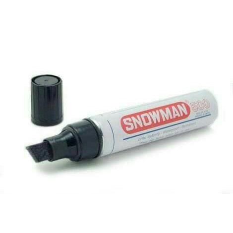 

Spidol Jumbo Snowman 500 Permanent Ukuran Besar Hitam Permanen Black