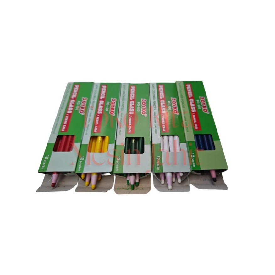 

satu lusin pensil kapur joyko pg100