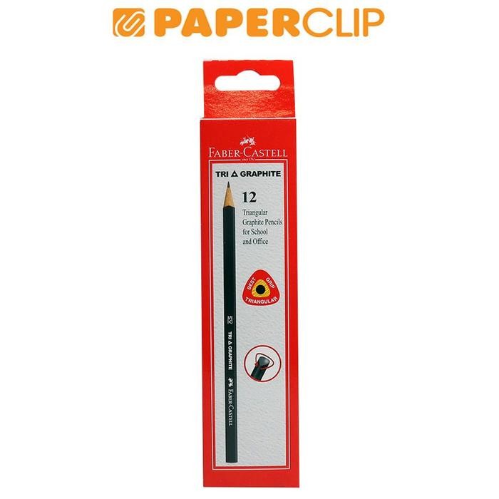 

PENCIL KAYU FABER CASTELL 111832 2B ISI 12