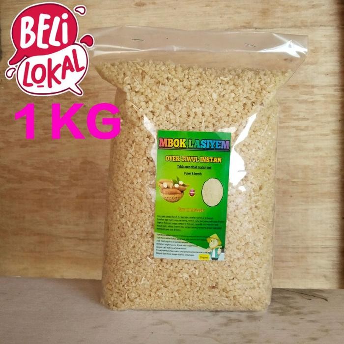 

Nasi Tiwul 1Kg Kualitas Super Bagus Oyek Tiwul Tiwul Singkong Makanan Kering Rice