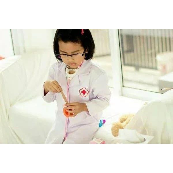 MURAH baju dokter/mainan dokter-dokteran/stetoskop mainan/alat dokter