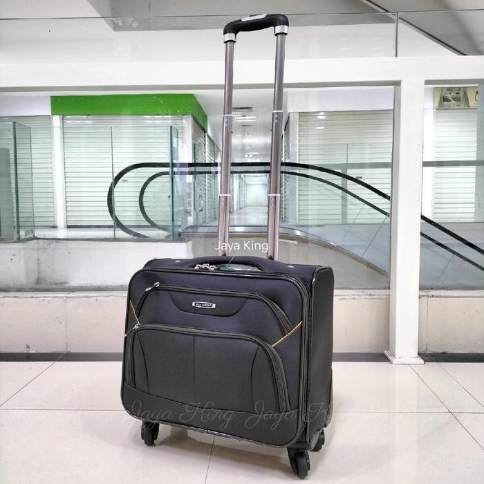 Koper Kabin Kain 14 In Pramugari Polo Garden Roda 4 Pu