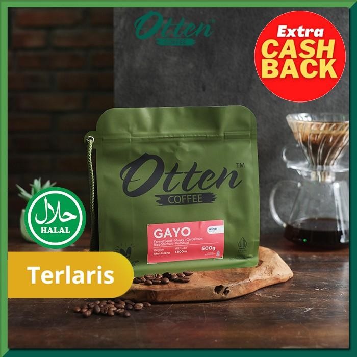 

Kopi Arabica Aceh Gayo Wine Process 500G - Biji / Bubuk Kopi - Otten Coffee