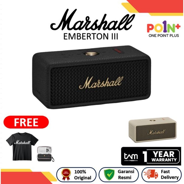 Marshall Emberton iii Portable Bluetooth Speaker Emberton 3