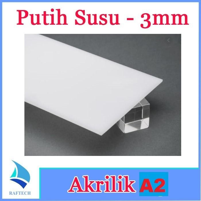 

Akrilik A2 Lembaran 3mm Acrylic 3 mm Putih Susu Marga Cipta