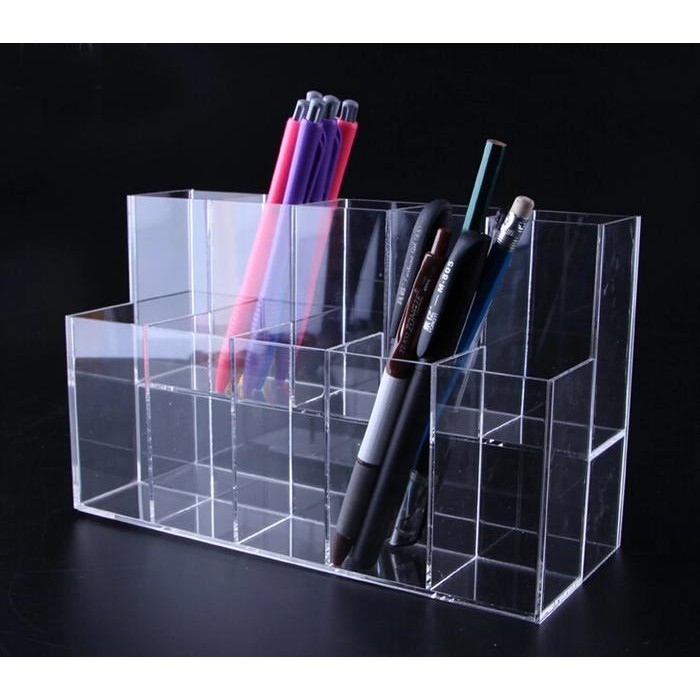 

organizer pulpen Akrilik Rak Pensil Acrylic Display Stand Holder Ak40