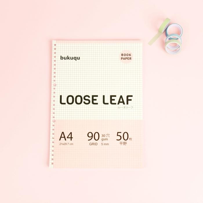 

Bookpaper Loose leaf A4 - GRID by Bukuqu Kertas Paper