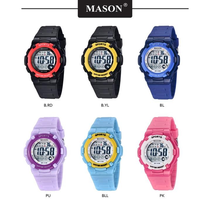 Jam Tangan Digital Mason MDB-7012 MDB 7024 Original Murah