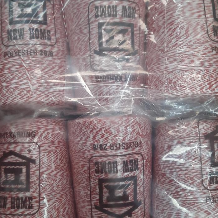

Benang Jahit karung New home Merah Putih