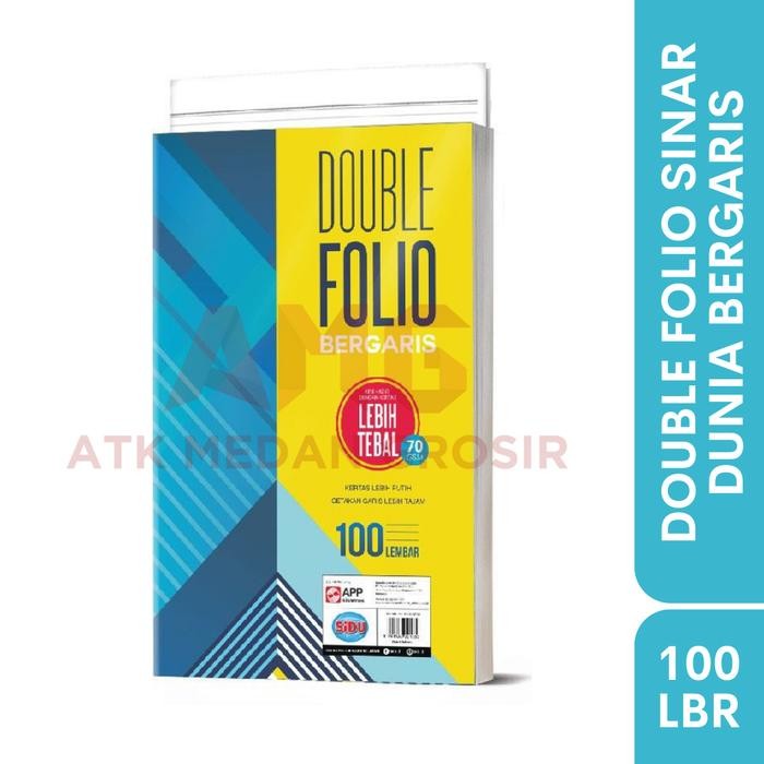 

DOUBLE FOLIO SIDU / KIKY 70GRAM TEBAL ISI 100LEMBAR