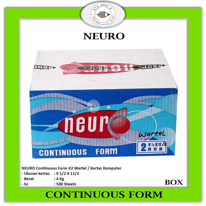 

KHUSUS GOSEND! CF 91/2 x 11/2 2Ply/2 (K2 Wartel)Neuro/Kertas Komputer
