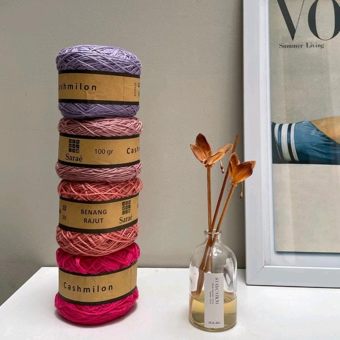 

Cashmilon / Benang Rajut / Hook 2.50mm