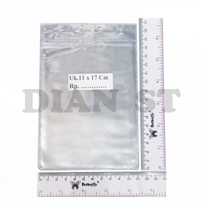 Plastik Name Tag / ID / Panitia 11 x 17 / 11x17 (100 lembar)