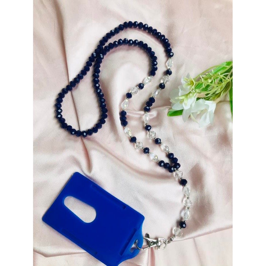 

LANYARD ID CARD HOLDER NAME TAG KRISTAL EXCLUSIVE