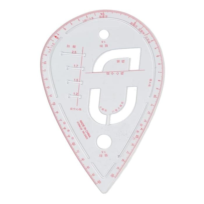 

Penggaris Quilting - Quilting Ruler - Penggaris Bahan Freya No. 6403