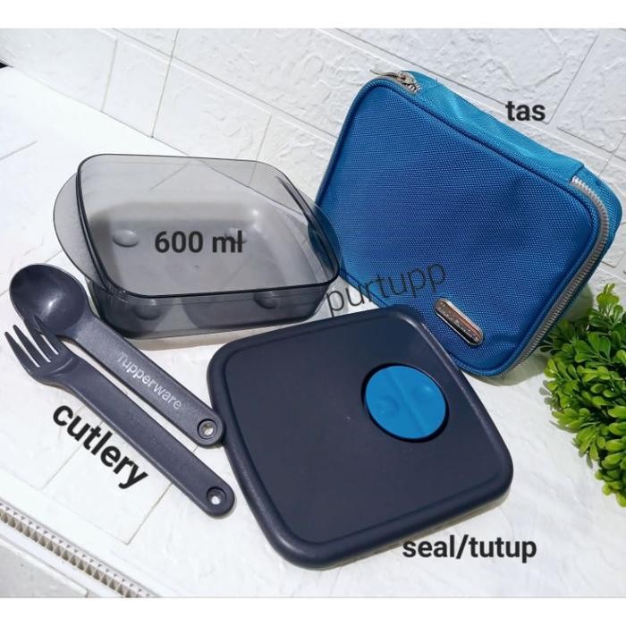 X-treme Meal Box Tupperware, kotak makan keren tanpa sekat