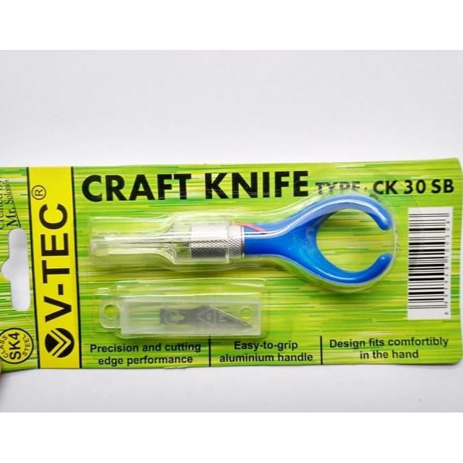 

VTEC CRAFT KNIFE TYPE CK 30 SB CRAFT KNIFE KODE 1370