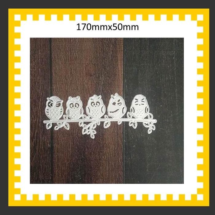 

CETAKAN STENSIL CUTTING DIES BAHAN METAL SCRAPBOOK DIY CETAKAN THREE KODE 501