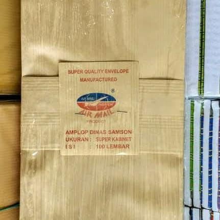 

AMPLOP COKLAT SUPER KABINET AIRMAIL ( AMPLOP GAJI ) KODE 978