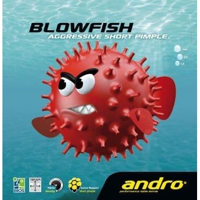Karet Bat Bintik Pendek Andro Blowfish