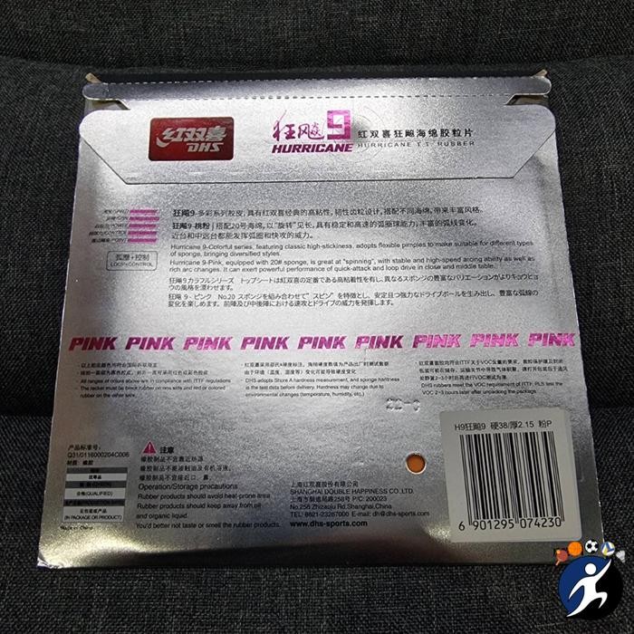 Karet Pingpong Dhs Hurricane 9