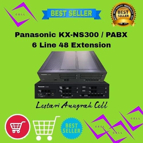 Panasonic KX-NS300 IP PABX - Kap 6 Line 48 Extension - New