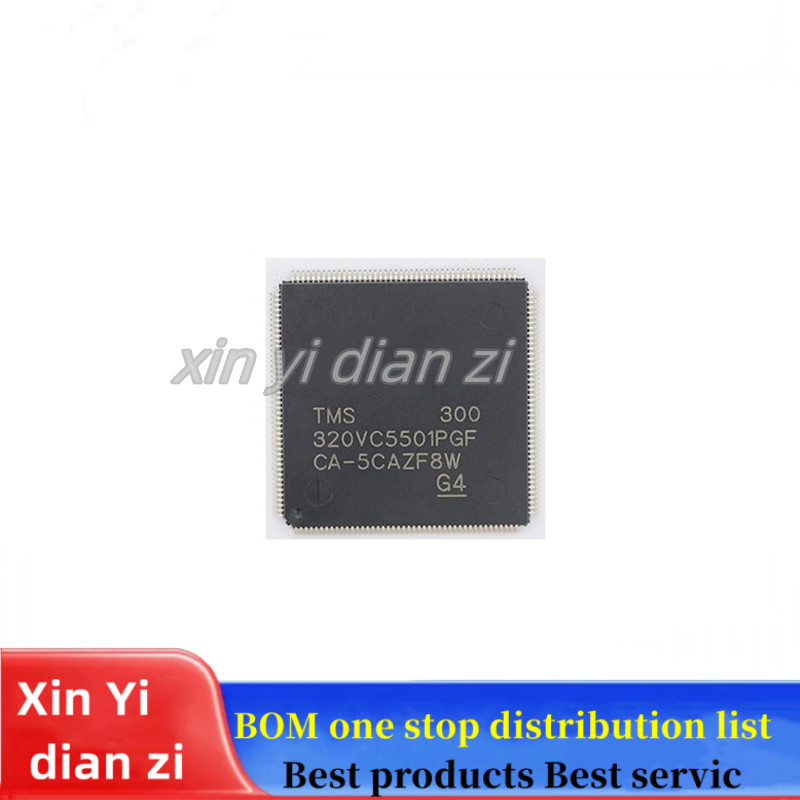1pcs/lot TMS320VC5501PGF TMS320VC5501 QFP ic chips in stock